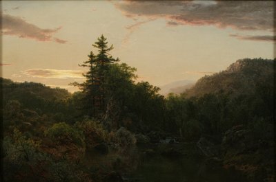 Fuentes del Susquehanna, 1857 de Louis Rémy Mignot